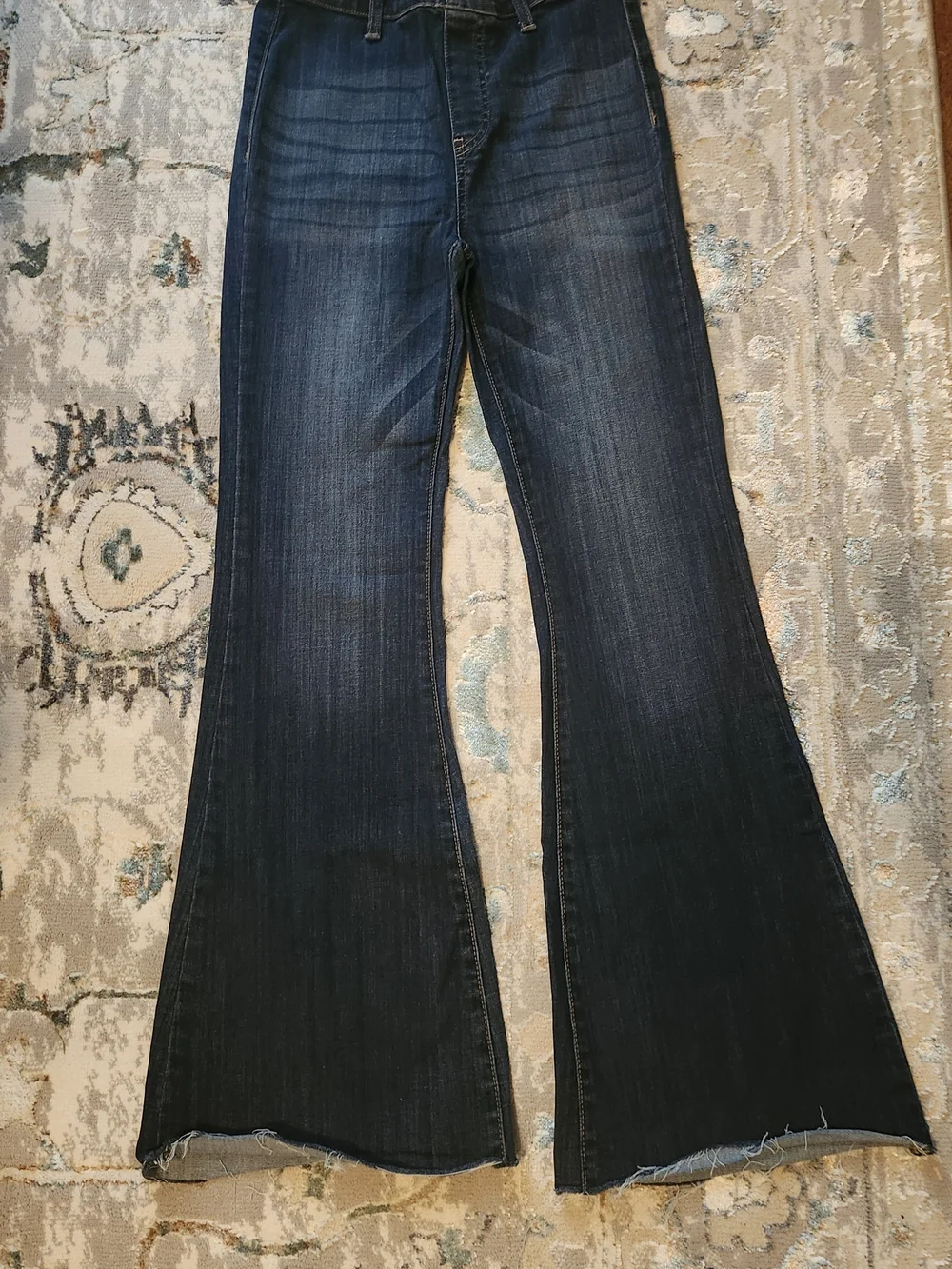 Judy Blue Dark Blue Flare Jeans